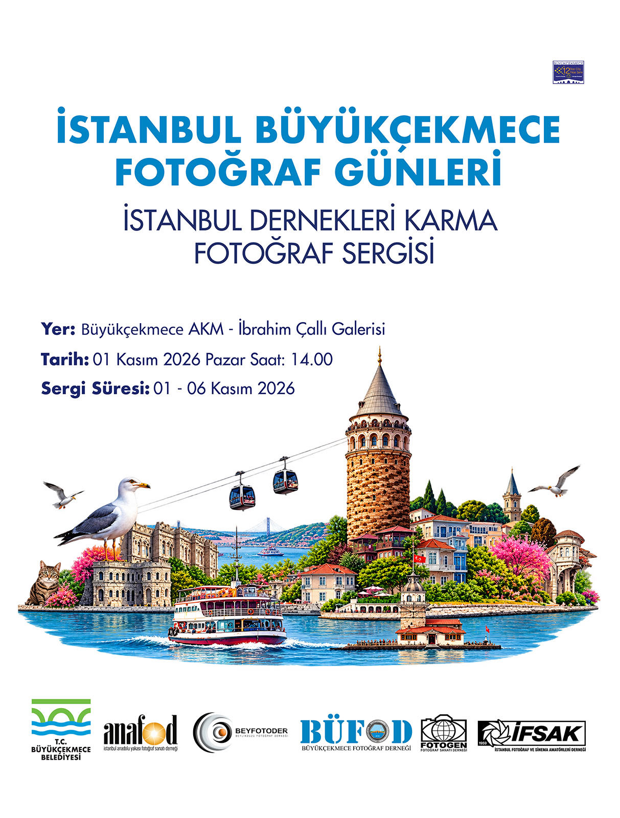 İstanbul Büyükçekmece Fotoğraf Günleri İstanbul Dernekleri Karma Fotoğraf Sergisi